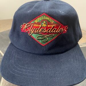 Navy Blue Embroidered Cap